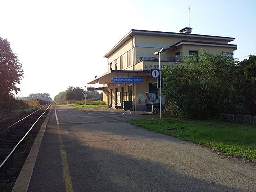 Carpignano Sesia railway station